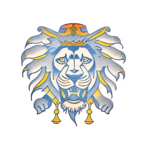 Sri Lankan Flag Lion