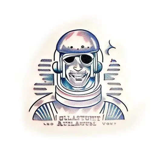 Astronaut Soldier Mecanicien Gun Whiskey