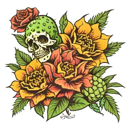 Cactus And Female Death