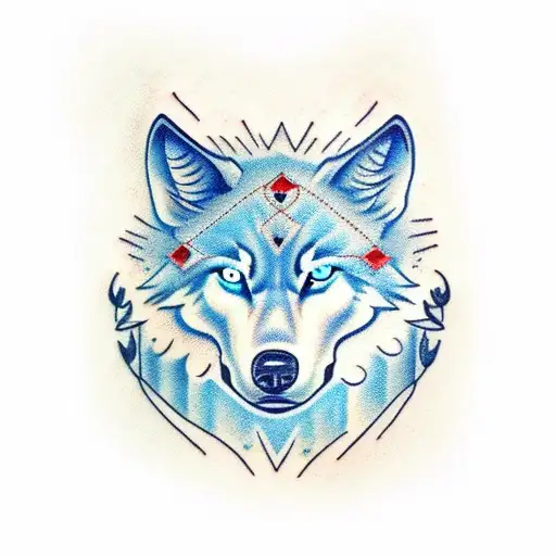 Wolf Blue Eyes