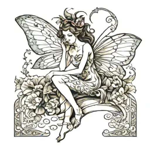 Fairie On Lillie Pad