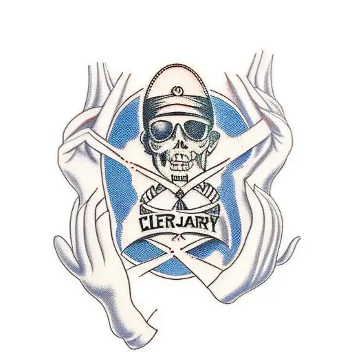 White Gloves And Black Pants