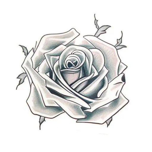 Rose Vine And Skulls