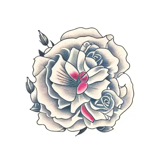 Quarter Sleeve January Birth Flower