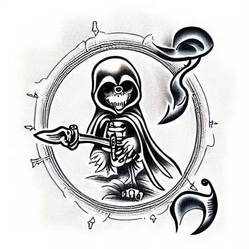 Grim Reaper Furbie