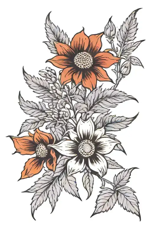 Indian Blanket Wild Flower