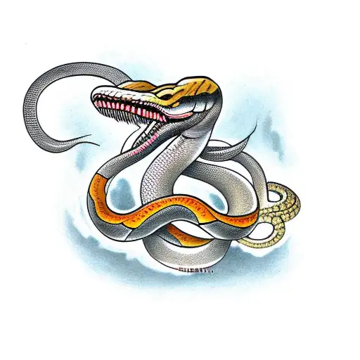 Venoum Snake Killed By Traditional Knife