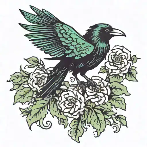 The Raven Is A Wild Jade