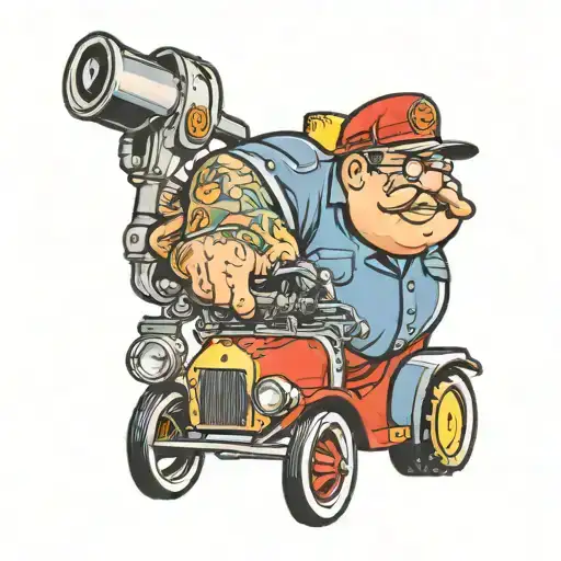 Fat Engineer Car Working