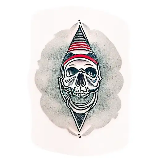 Skull With Film Camera