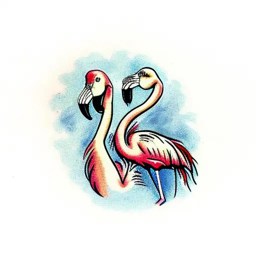 2 Headed Flamingo