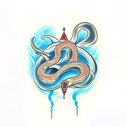 Snake And Dagger
