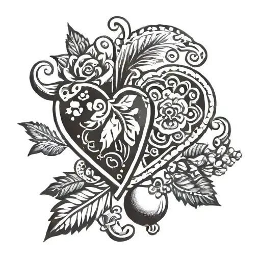 Virgo And Taurus Sign In Heart