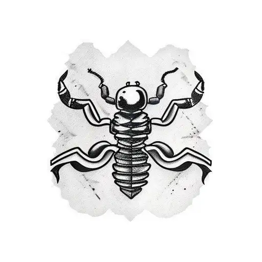 Scorpion With Small Dagger