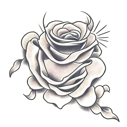 Car Piston With Flowers