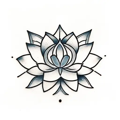 Lotus With Trident
