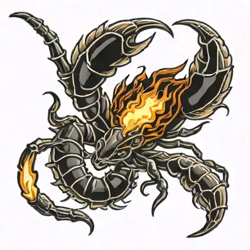 Scorpion And Fire