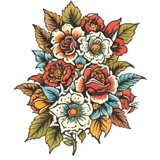 Lots Of Different Flowers