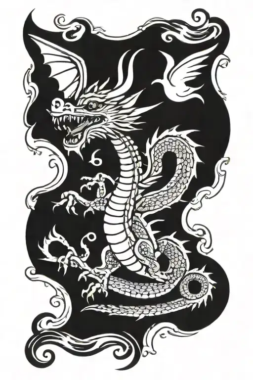 Dragon Flying