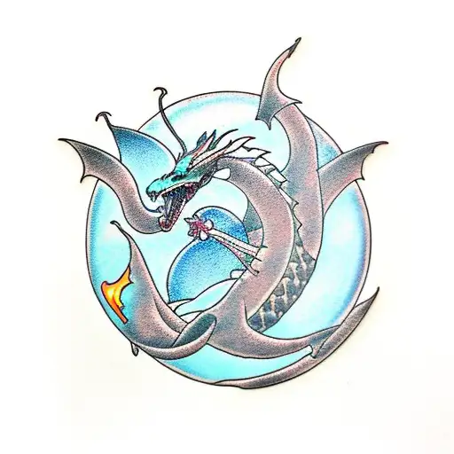 Futuristic-inspired Dragon