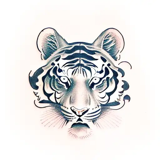 Tiger Fighting A Snake