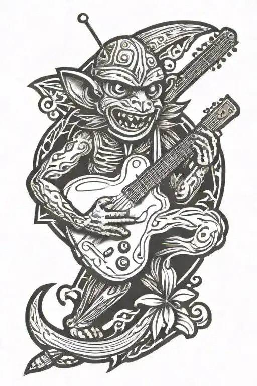 Cricket Playing Guitar