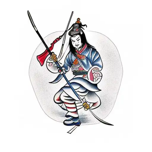 Traditional Chinese Warrior