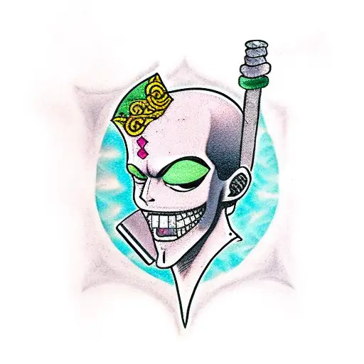 Zoro Three Swords Combined With Shank's Scars