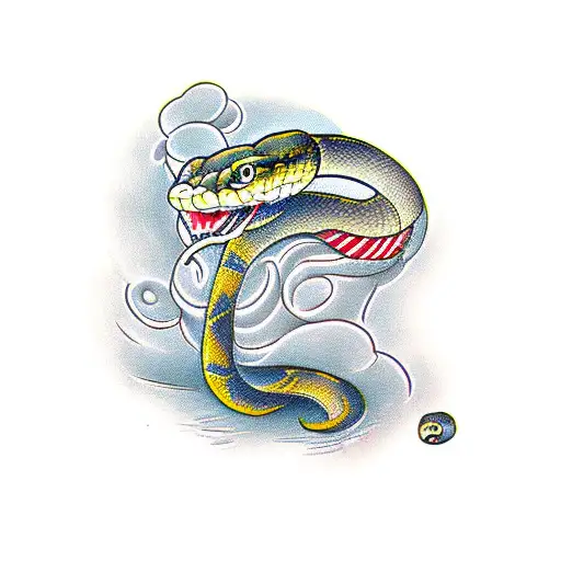 Snake With Honeycomb