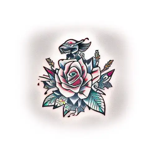 Katana Flowers Bones