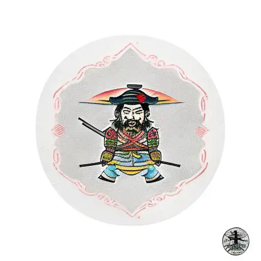 Samurai With Straw Hat