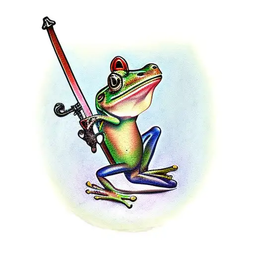 Frog With A Sword