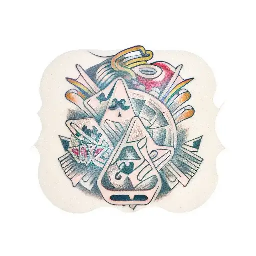 Dice And Cards Tribal