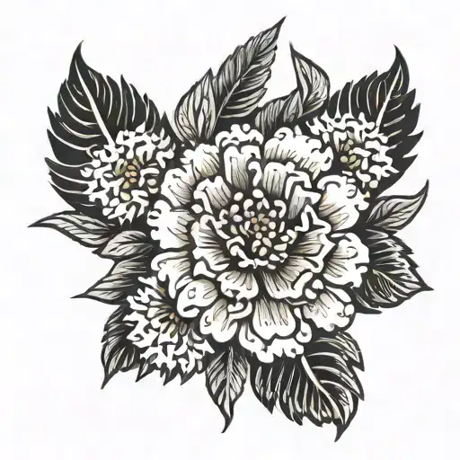 Marigold Flower Male