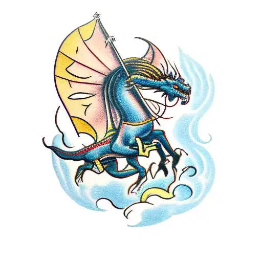 Saint George Killing Dragon