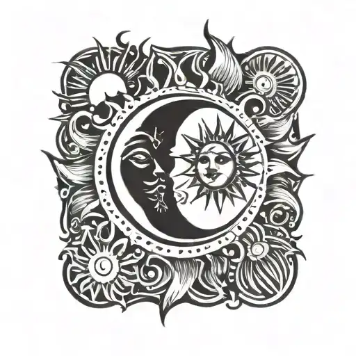 Moon And Sun