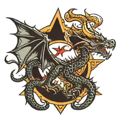 Dragon And Star