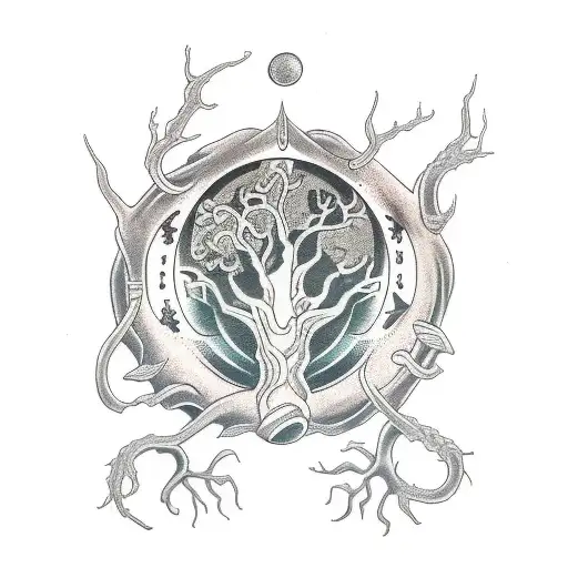 Uroboros And Yggdrasil