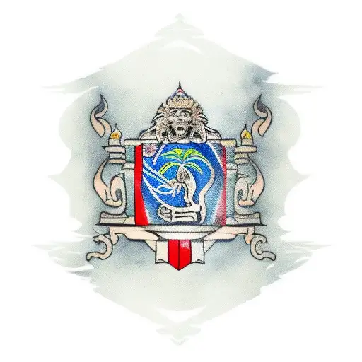 Sri Lankan Flag Lion