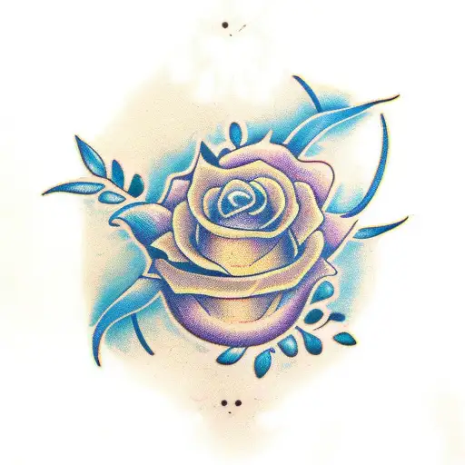 Bird Morphing Into A Flower