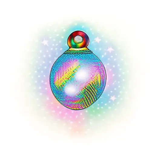 Rainbow Disco Ball