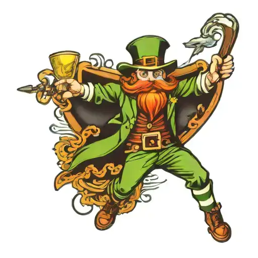 Fighting Irish Leprechaun