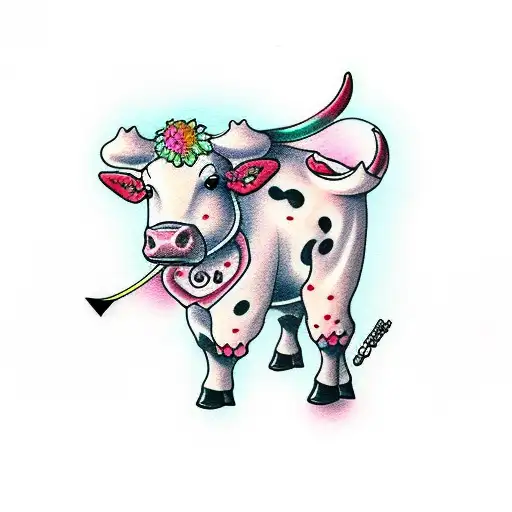 Strawberry Milk Cow