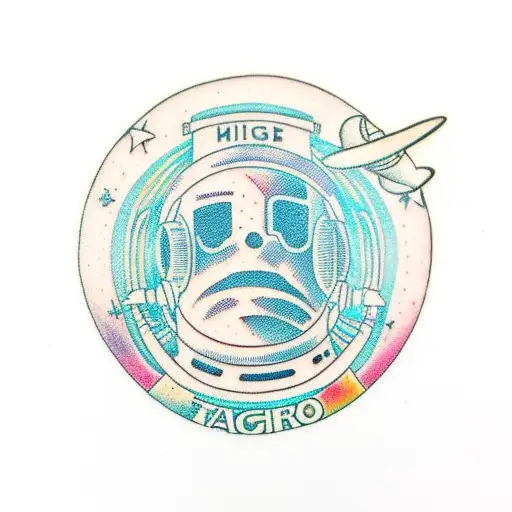 Astronaut Being High