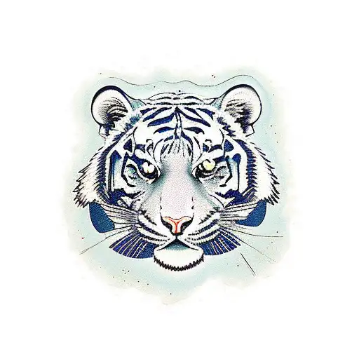 Full Body Tiger With Sunglasses