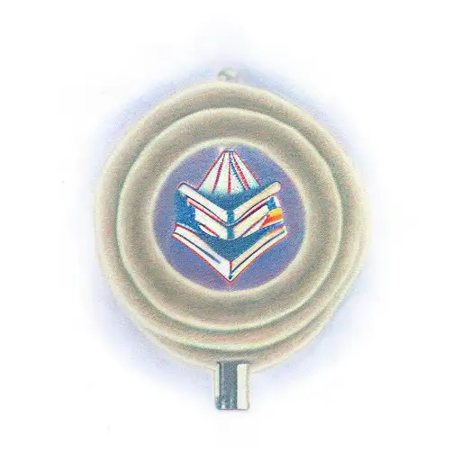 A Minimalist Tattoo Of A Car Key Intertwined With A Dollar Bill