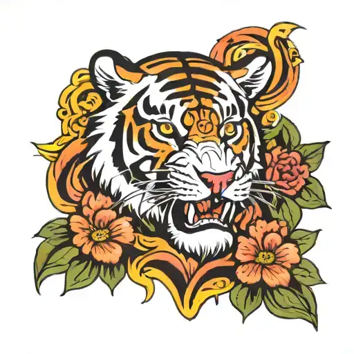 Traditional Tiger Chest