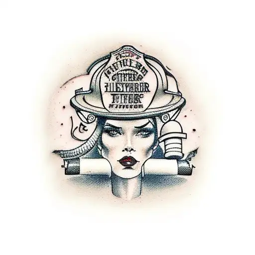 Pingirl Wildland Firefighter