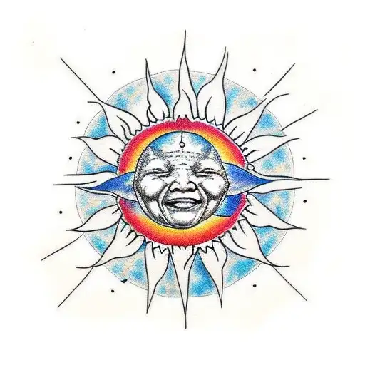 Sun And Moon Mandela