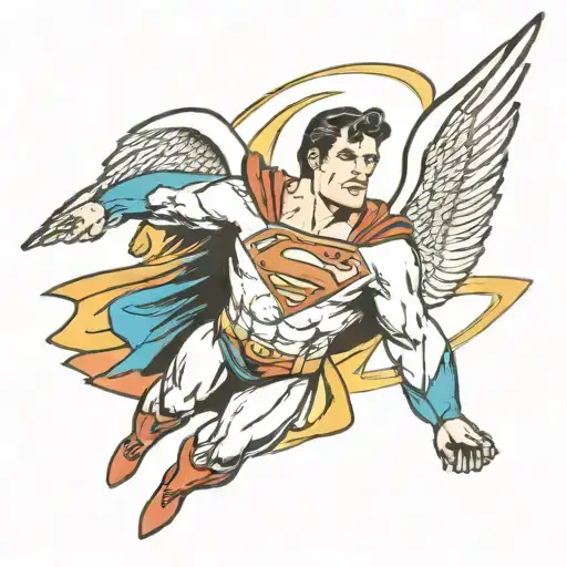 Superman As An Angel